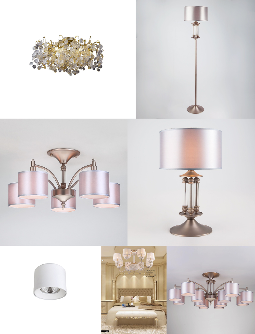 «Люстры». Crystal Lux серия Adagio артикул ADAGIO PL8
