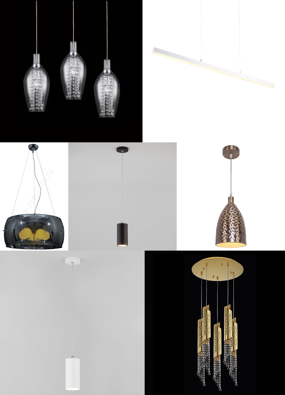 «Подвесные светильники». Crystal Lux серия Bell артикул BELL SP1 BLUE