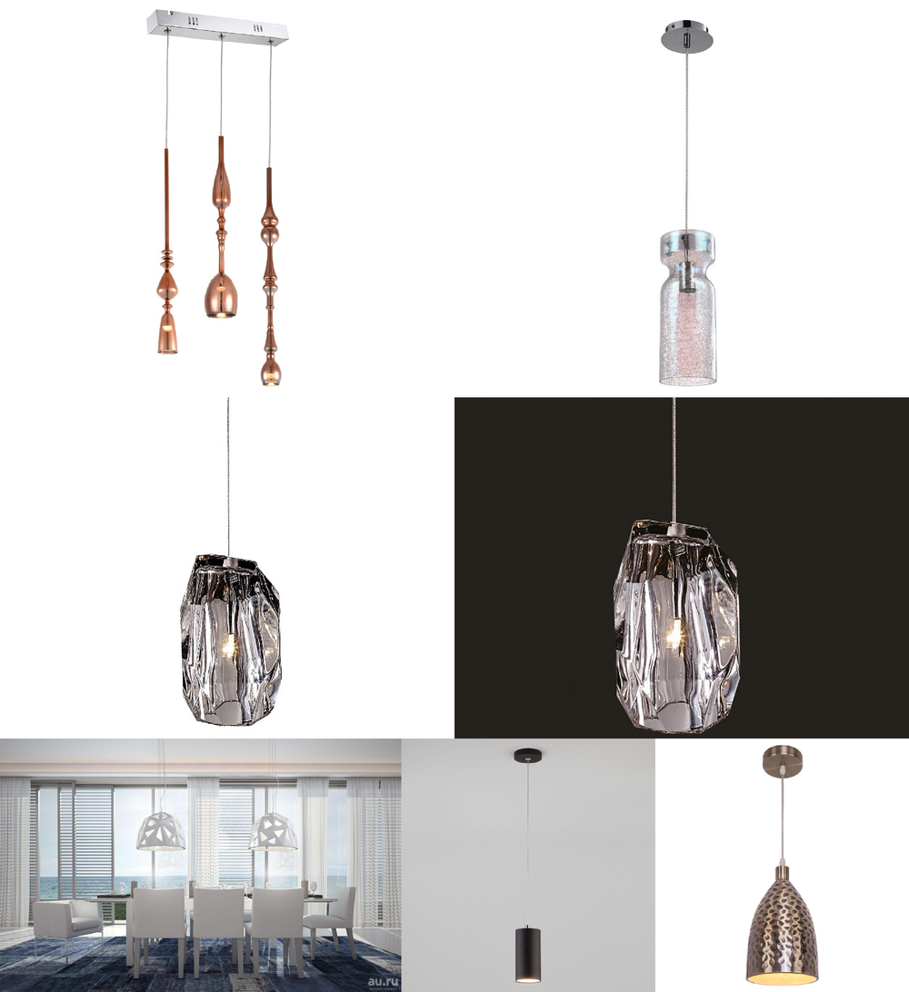 «Подвесные светильники». Crystal Lux серия Bell артикул BELL SP1 WHITE