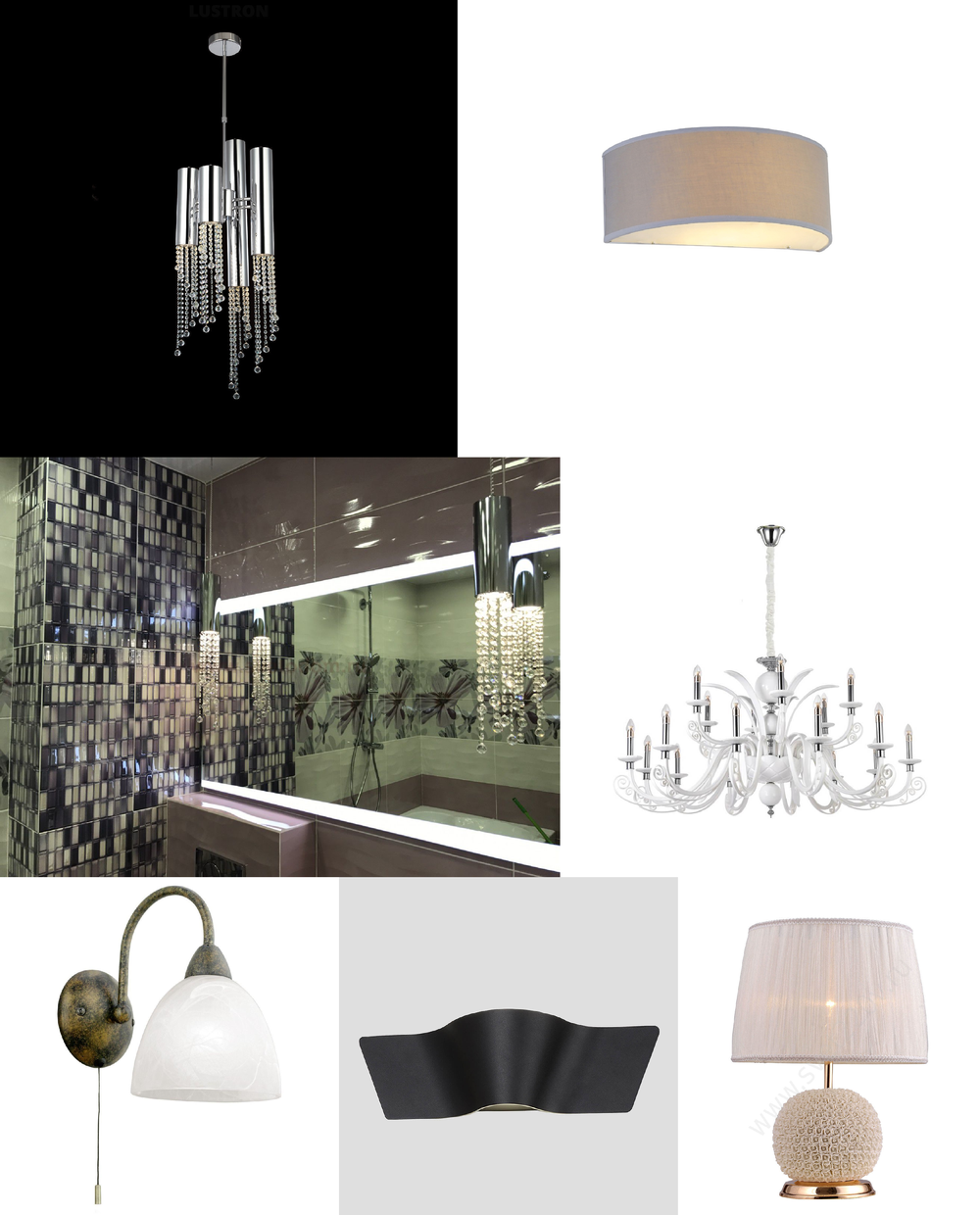 «Бра». Crystal Lux серия Creek артикул CREEK AP1