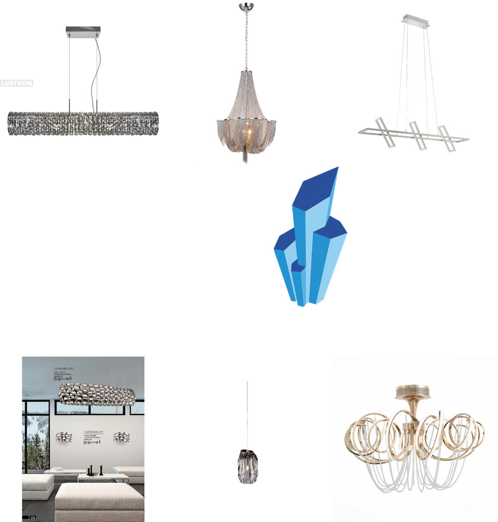«Подвесные светильники». Crystal Lux серия Granada артикул GRANADA SP10