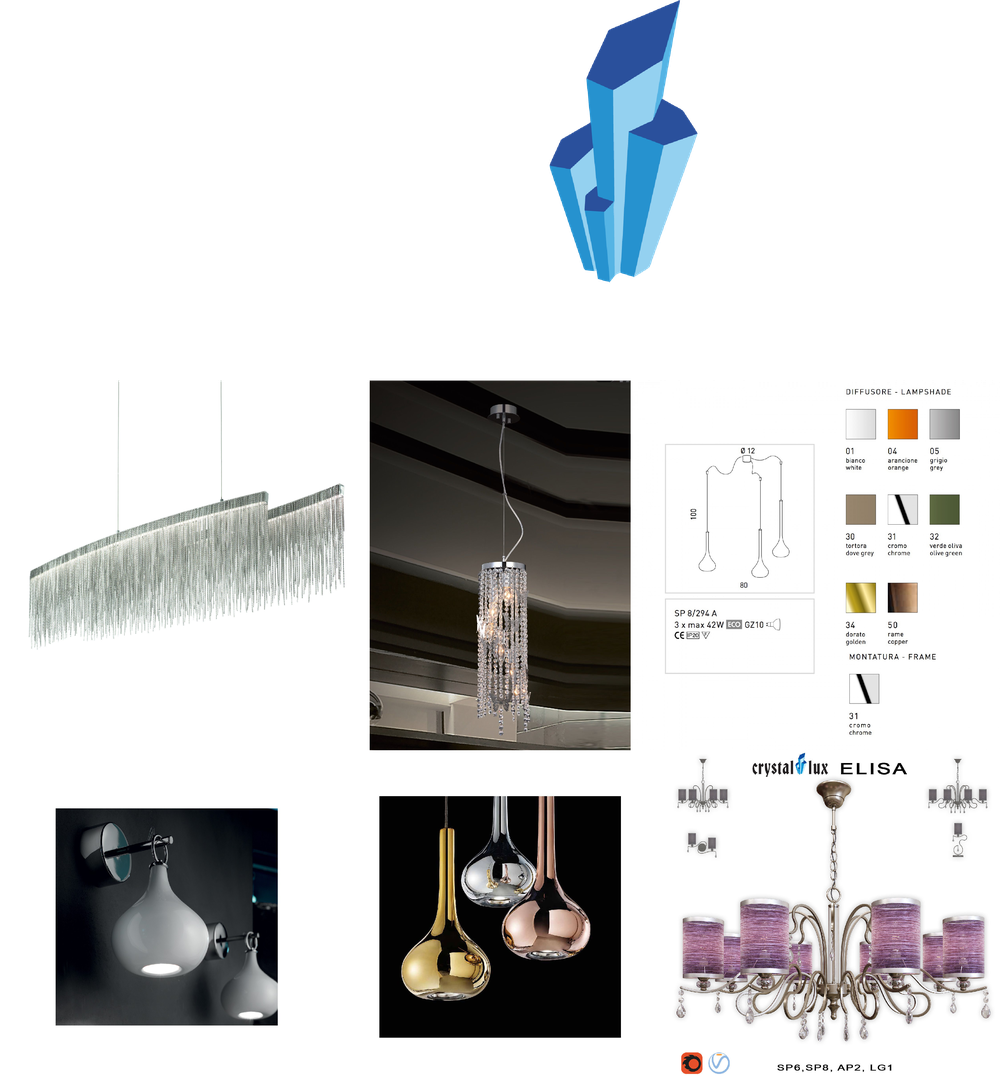 «». Crystal Lux серия Granada артикул GRANADA SP8