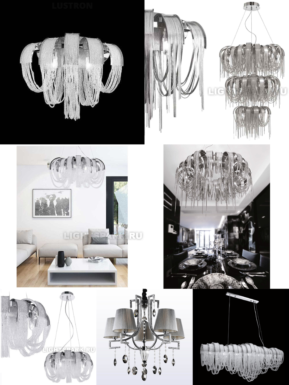 «Подвесные светильники». Crystal Lux серия Heat crystal артикул HEAT SP10 CRYSTAL