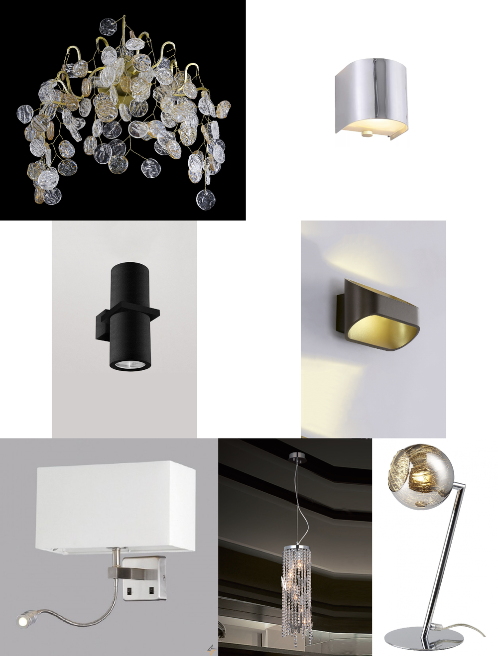 «Бра». Crystal Lux серия Jewel артикул JEWEL AP2 WH