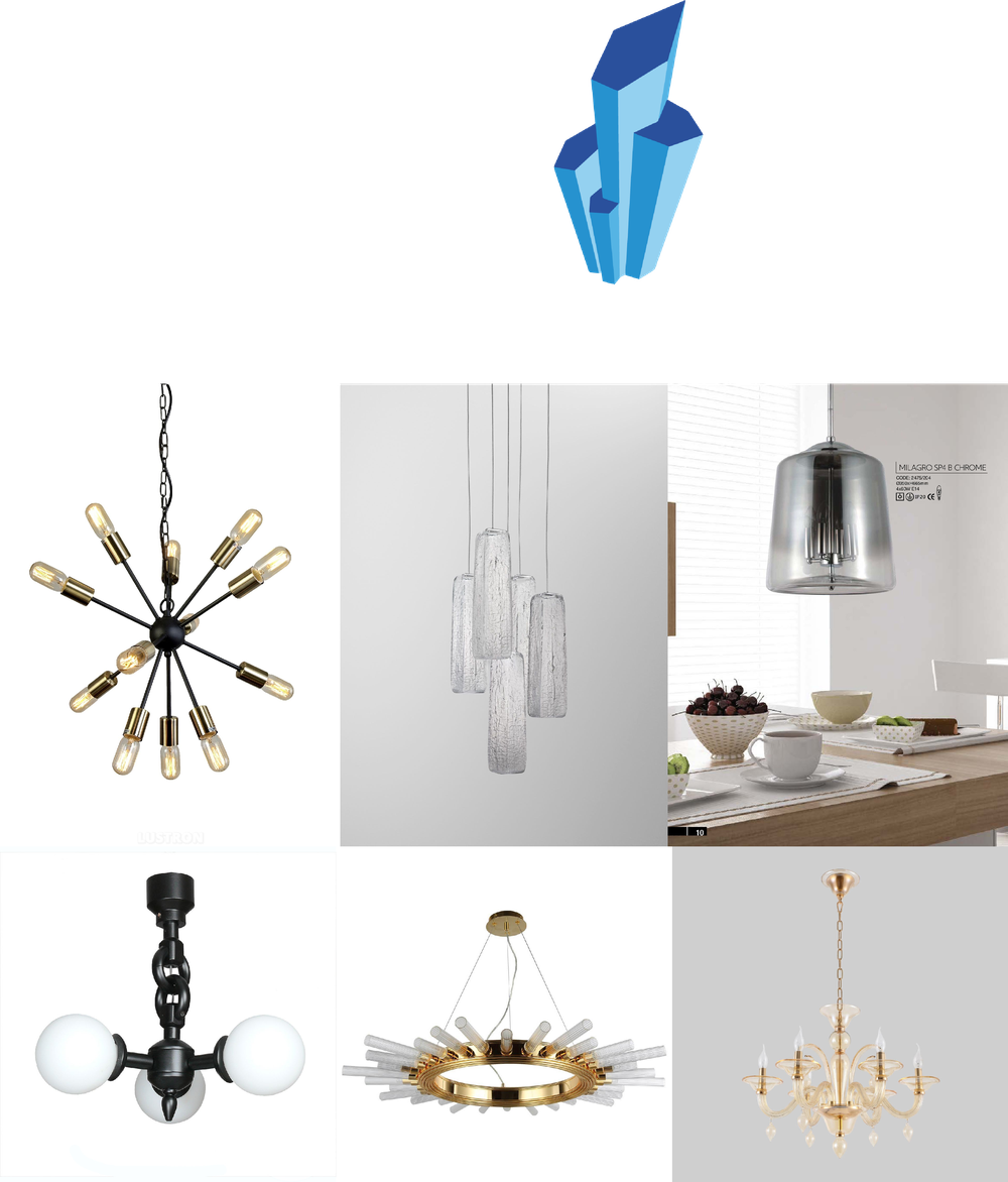 «Подвесные светильники». Crystal Lux серия Milagro артикул MILAGRO SP4 B GOLD