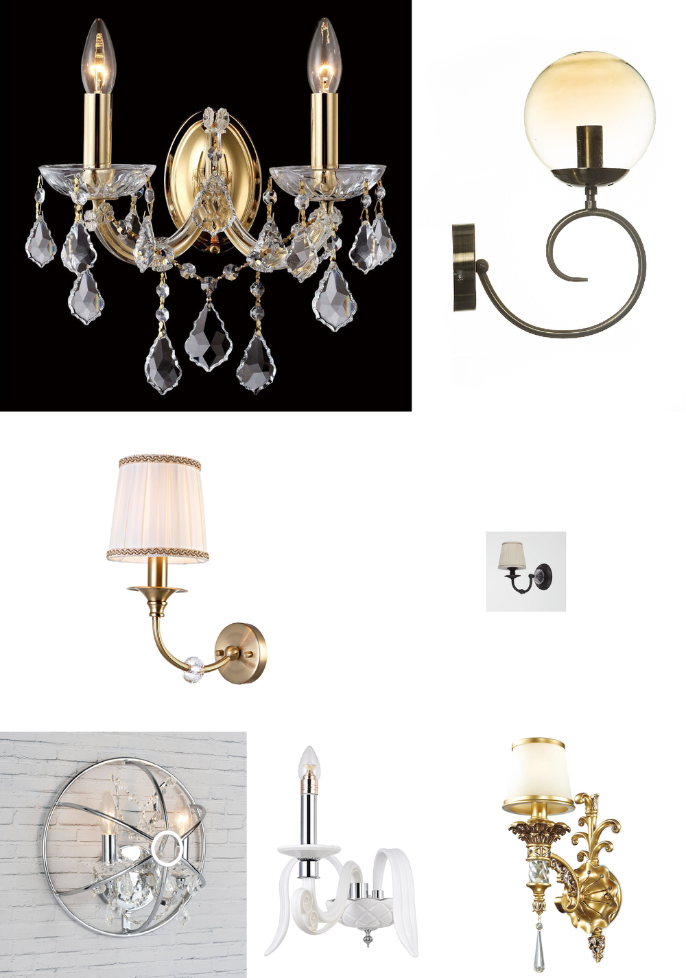 «Бра». Crystal Lux серия Reef артикул REEF AP1