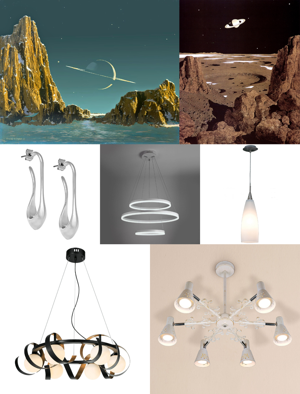 «». Crystal Lux серия Saturn артикул SATURN PL3