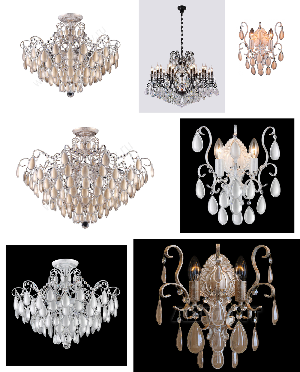 «Бра». Crystal Lux серия Sevilia артикул SEVILIA AP2 GOLD