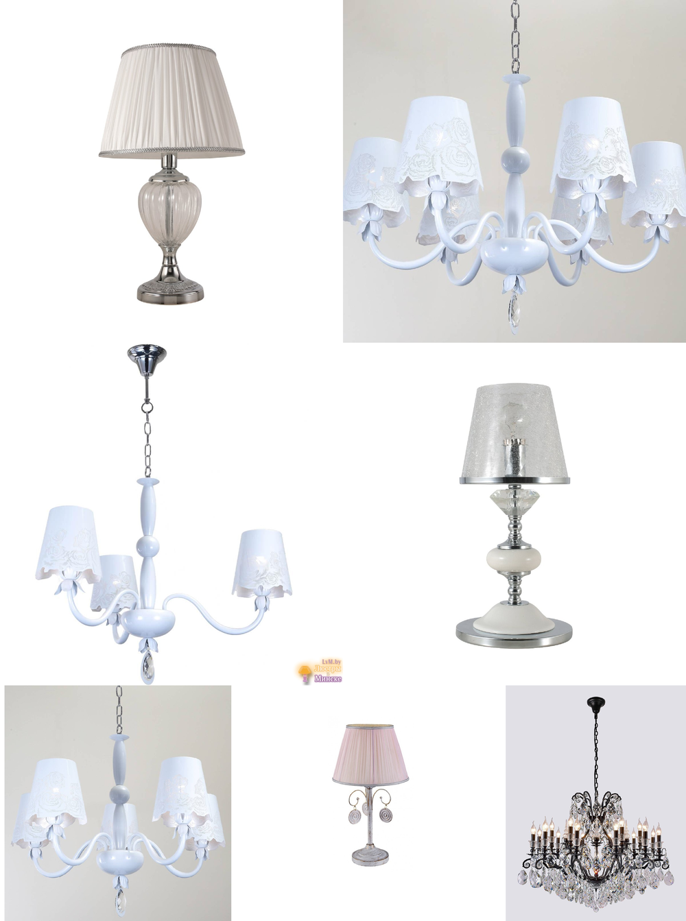«Настольные лампы». Crystal Lux серия Siena артикул SIENA LG1