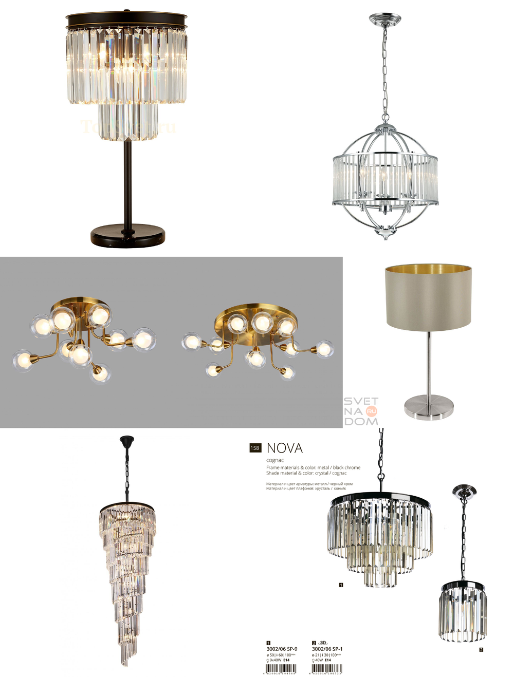 « интерьерные». Divinare серия Nova cognac артикул 3002/06 TL-3