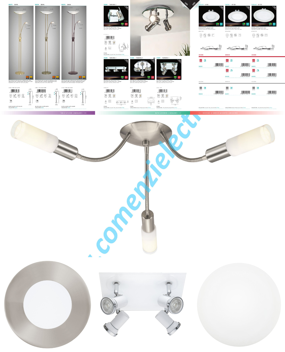 «». Eglo серия Bari 1 артикул 31259
