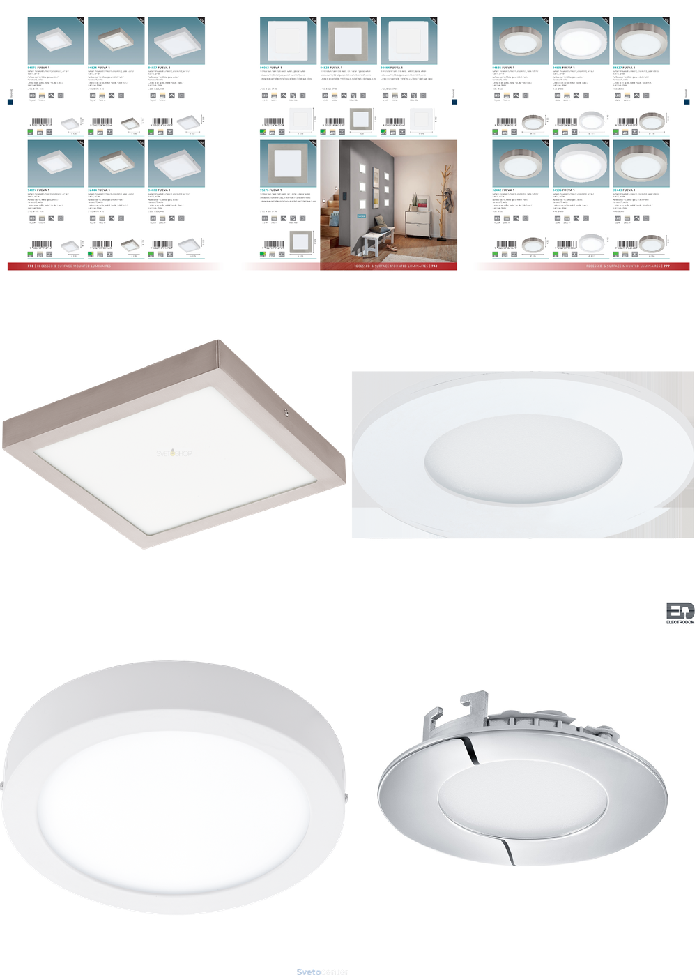 «». Eglo серия Fueva 1 артикул 32444