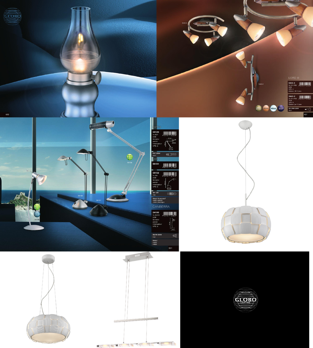 «». Globo серия Baroni артикул 56946-4