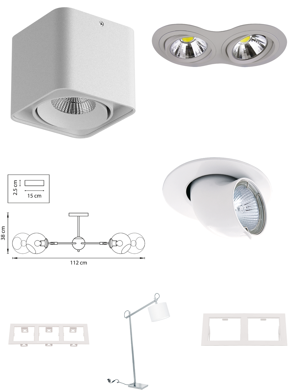 «Комплектующие». Lightstar серия Domino артикул 214696