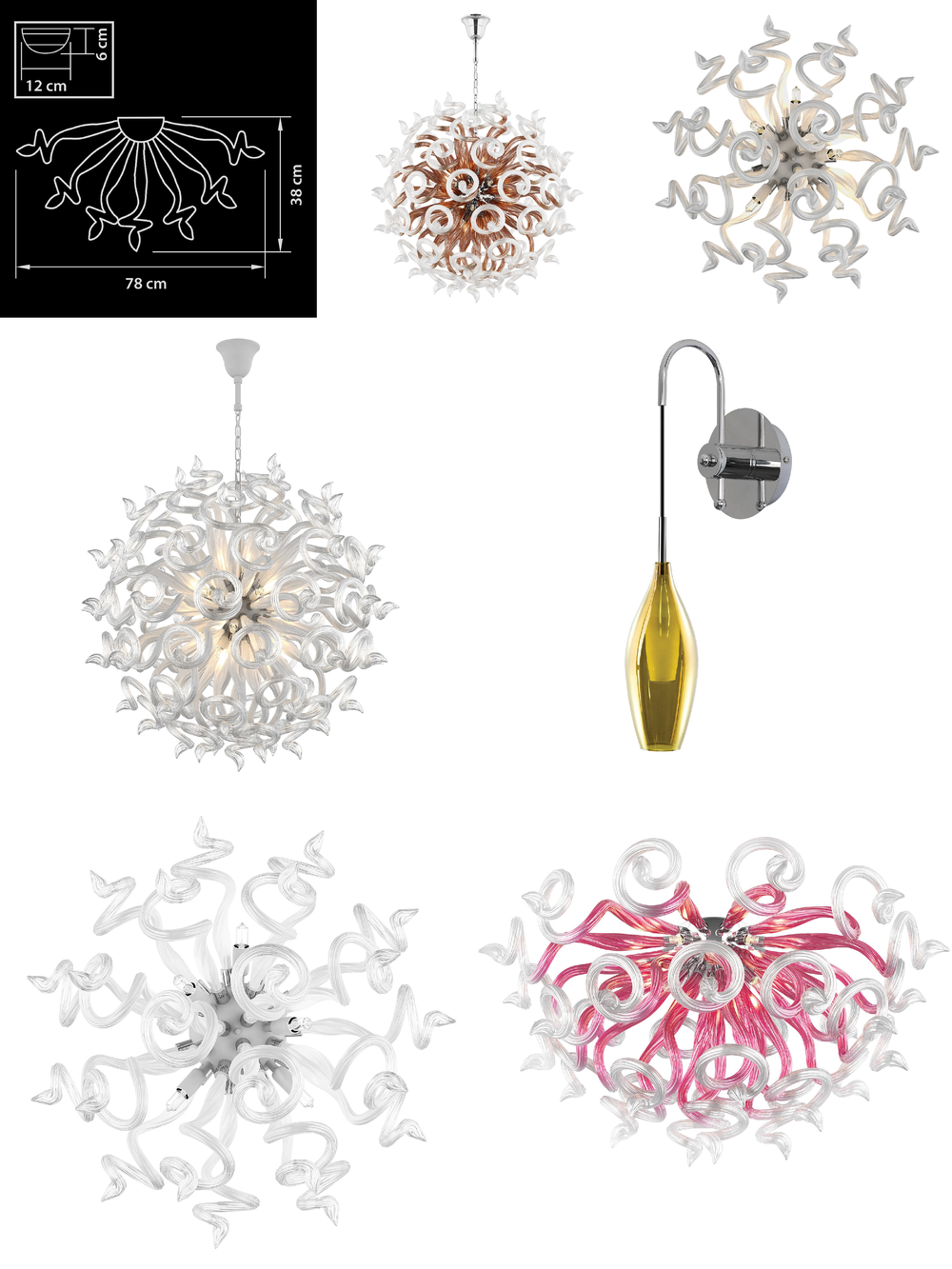 «». Lightstar серия Medusa артикул 890098