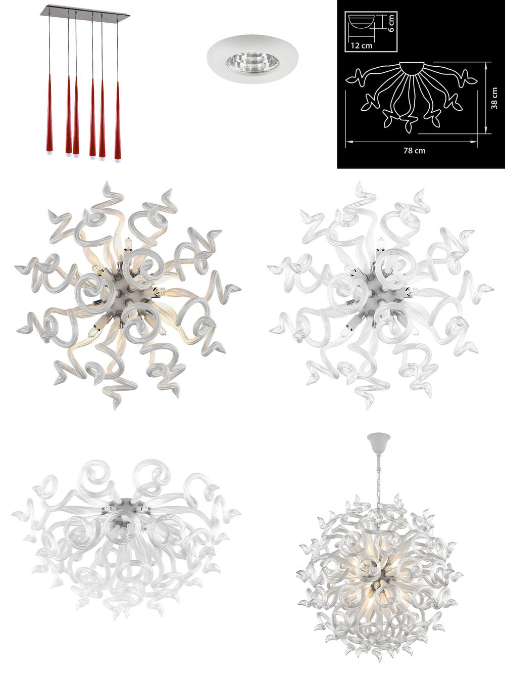 «». Lightstar серия Medusa артикул 890188