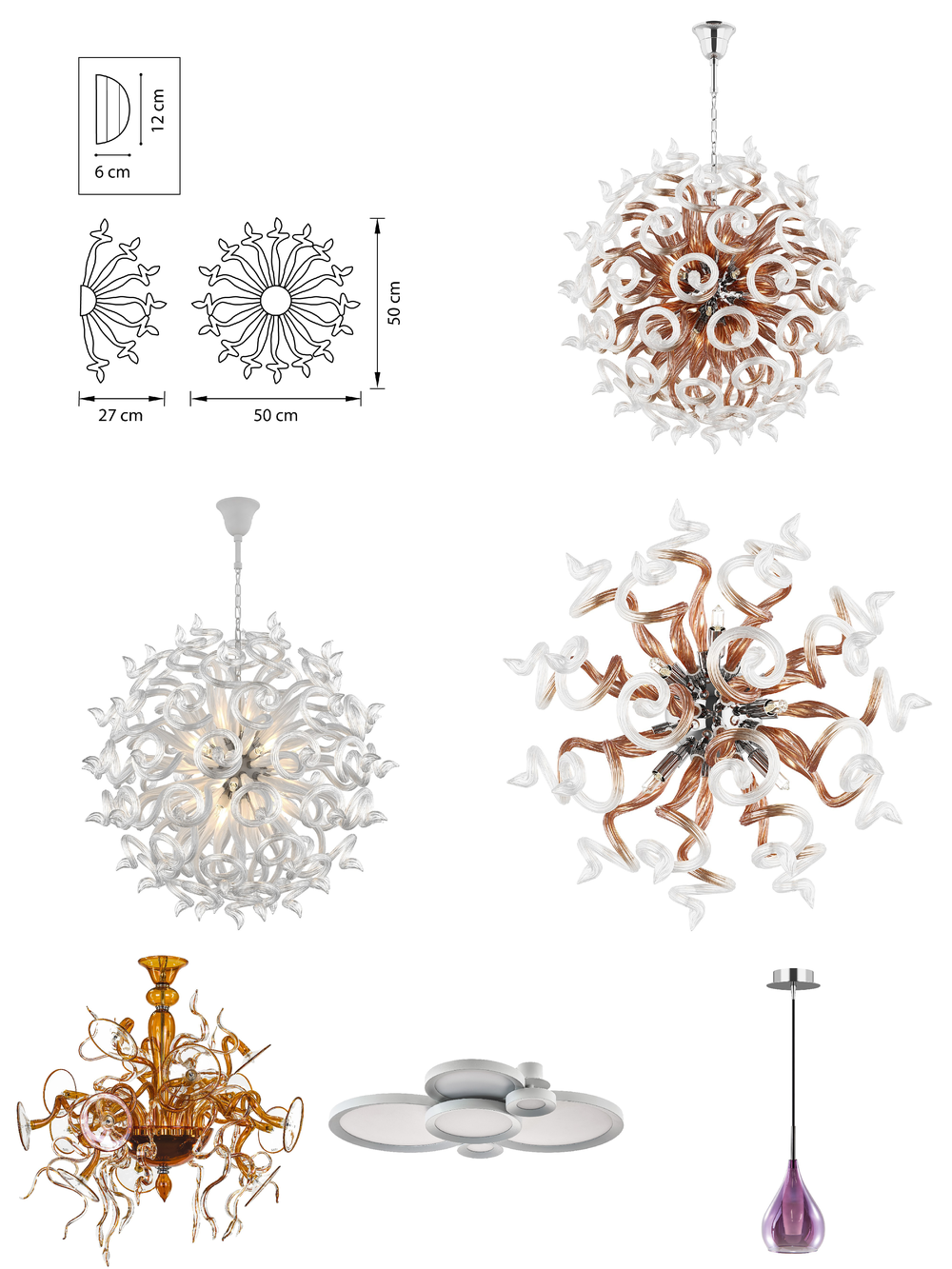«». Lightstar серия Medusa артикул 890650