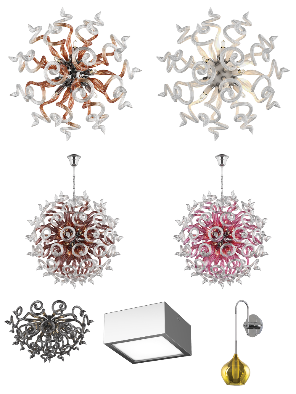 «». Lightstar серия Medusa артикул 890650