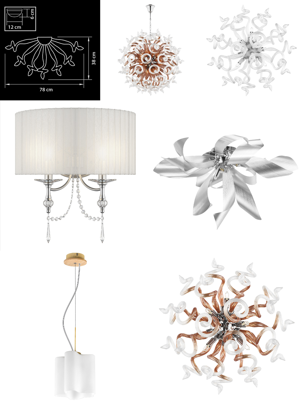 «». Lightstar серия Medusa артикул 890652