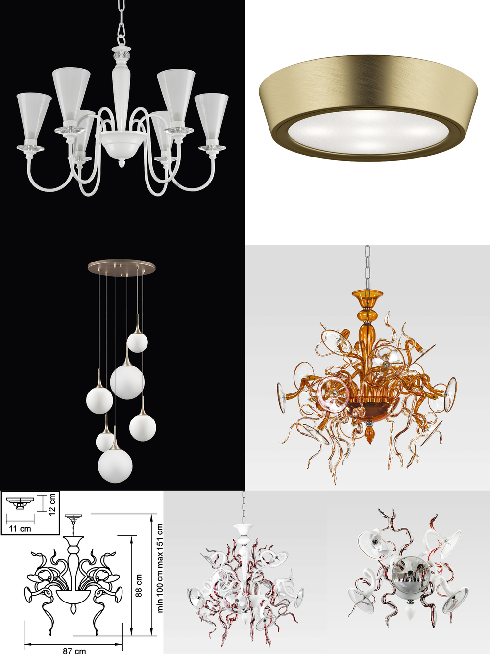 « подвесные». Lightstar серия Ricciolo артикул 894153