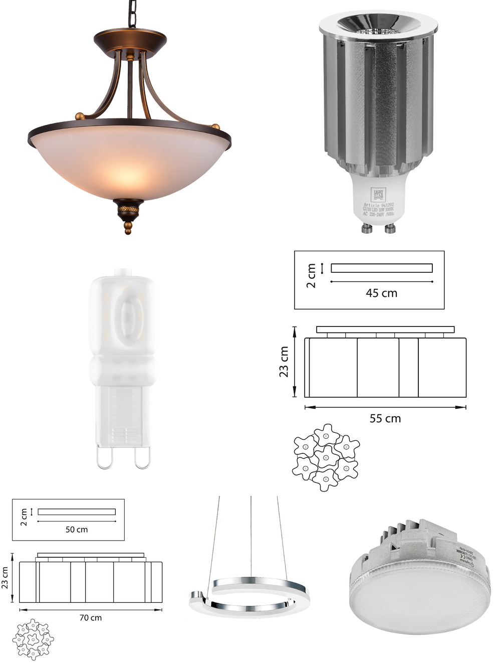 «Комплектующие». Lightstar серия LED артикул 931002