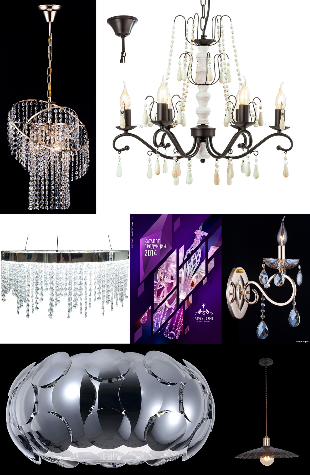 «Люстры». Maytoni серия Elegant 1 артикул ARM215-08-G
