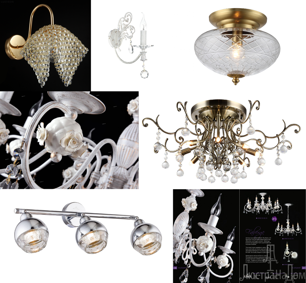 «». Maytoni серия Faberge артикул ARM218-05-W