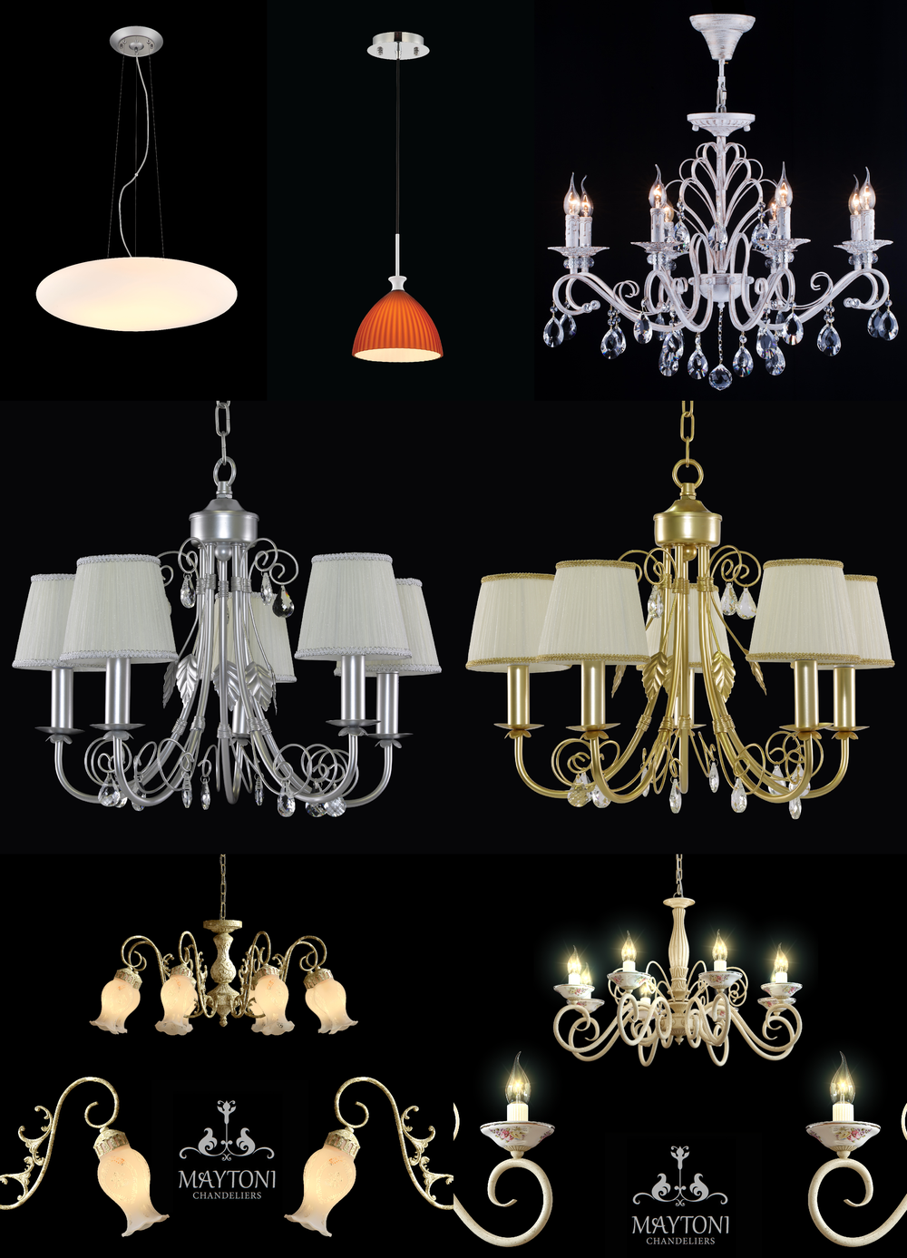 « подвесные». Maytoni серия Elegant 15 артикул ARM322-07-N