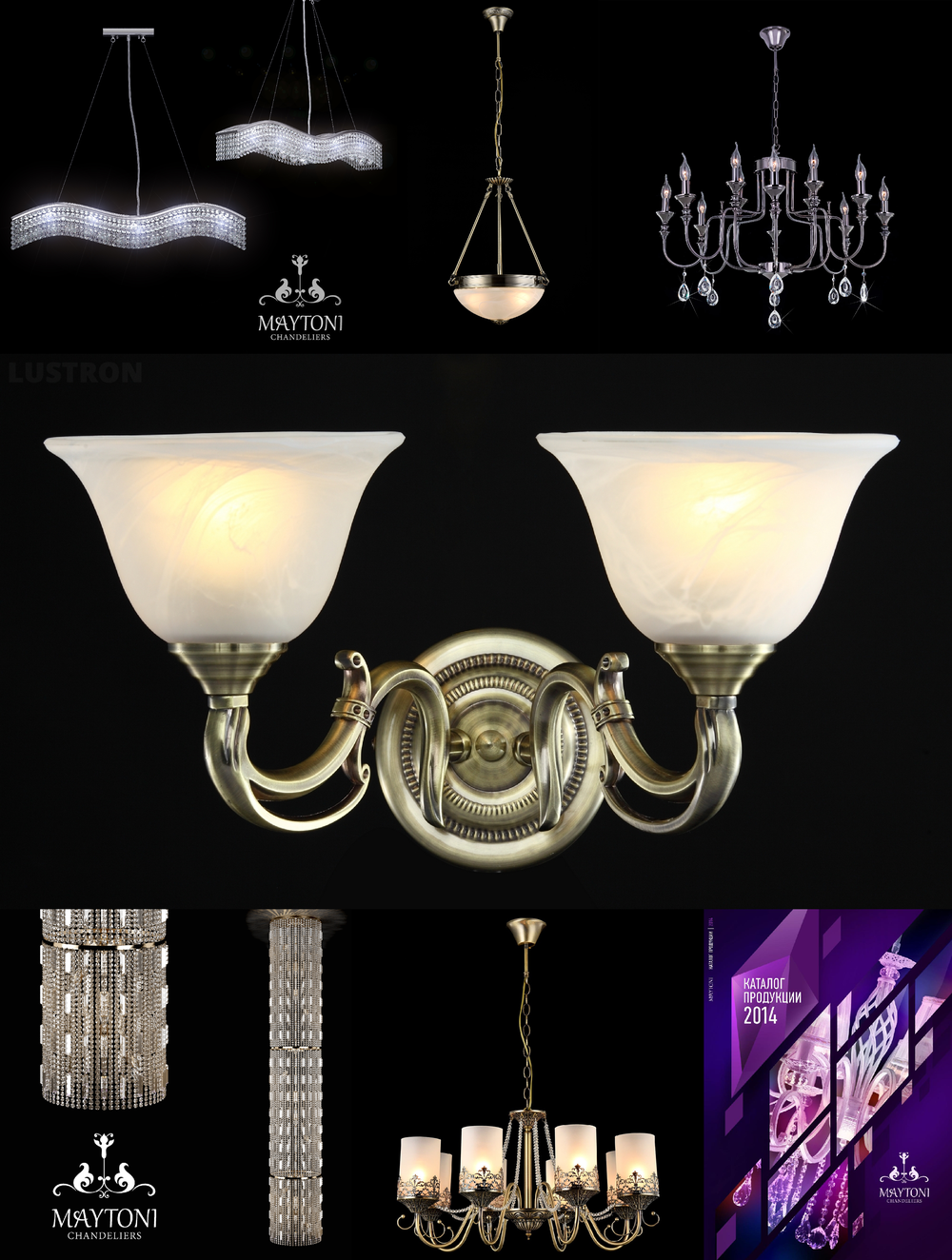 «». Maytoni серия Classic 10 артикул CL9534-03-R