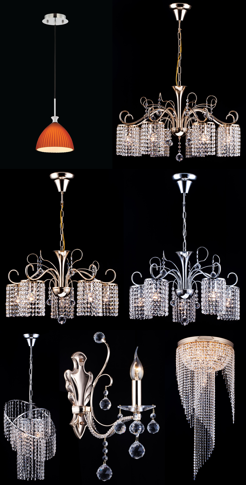 « потолочные». Maytoni серия Diamant 9 артикул DIA830-PT45-B