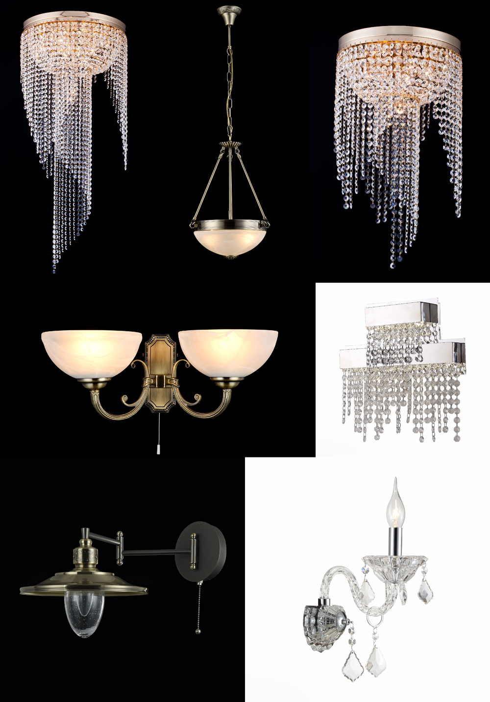 «Бра». Maytoni серия Diamant 9 артикул DIA830-WB1-B