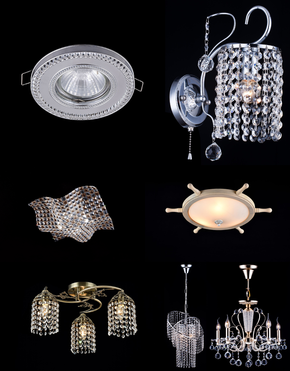 « потолочные». Maytoni серия Diamant 5 артикул DIA900-PT40-B