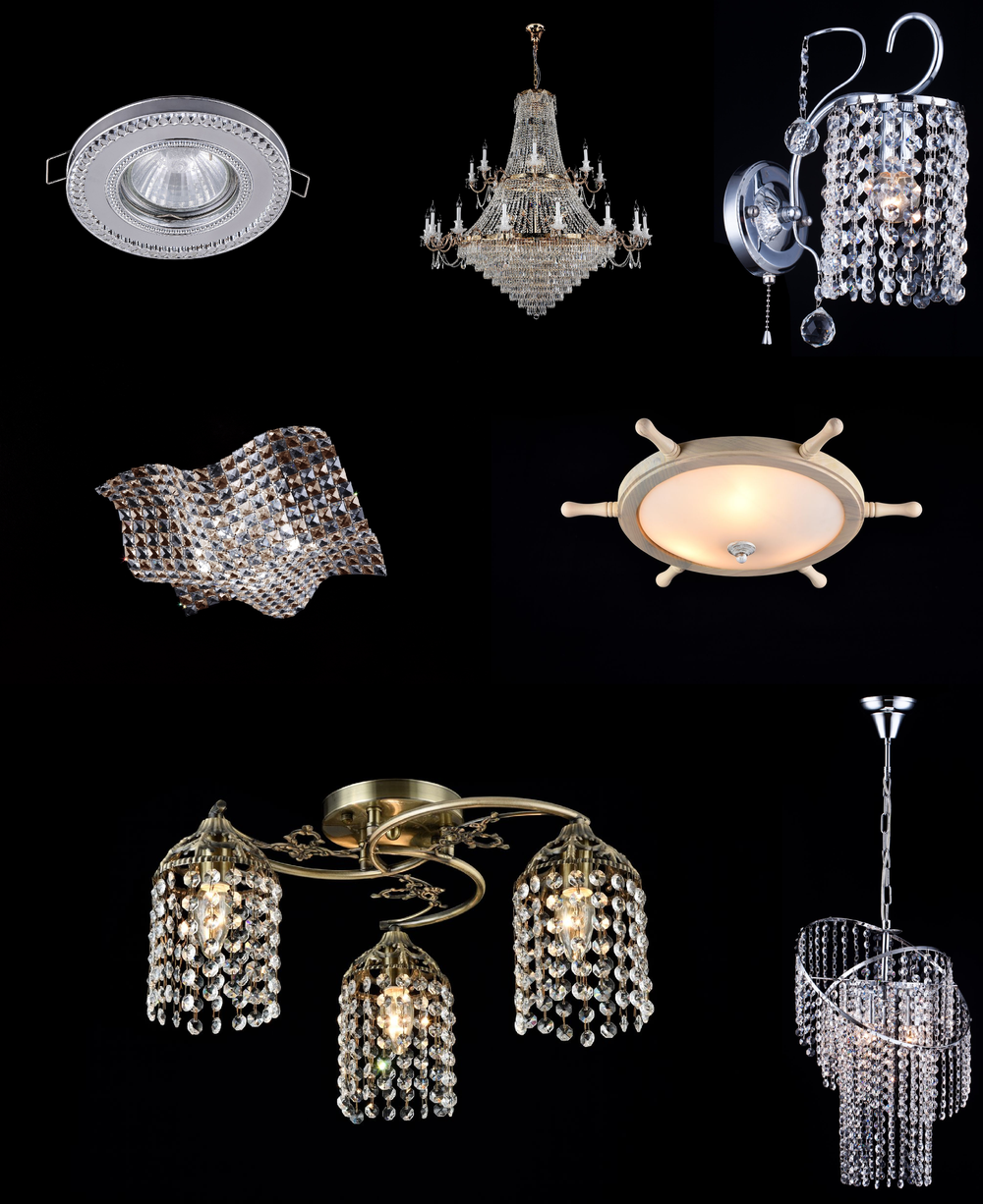 « потолочные». Maytoni серия Diamant 5 артикул DIA900-PT40-G